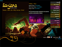 Tablet Screenshot of banjaradance.com